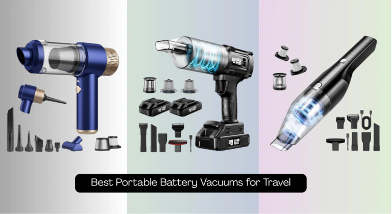 8 Best Portable Battery Vacuums for Travel 2026