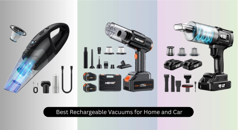 8 Best Rechargeable Vacuums for Home and Car 2026