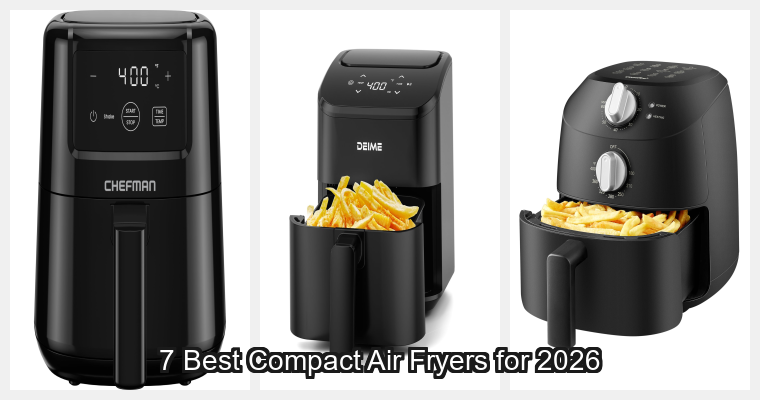7 Best Compact Air Fryers for 2026