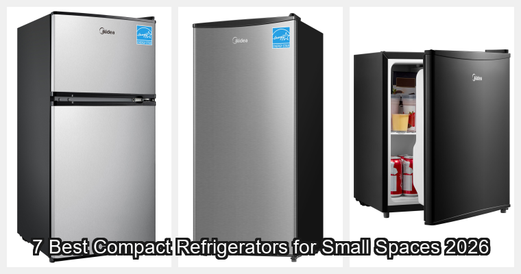 7 Best Compact Refrigerators for Small Spaces 2026