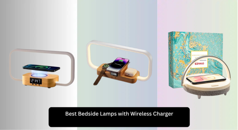 7 Best Bedside Lamps with Wireless Charger 2026