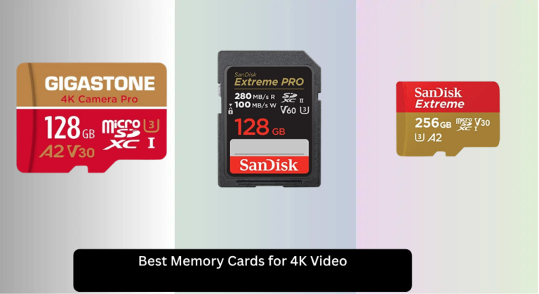 8 Best Memory Cards for 4K Video 2026