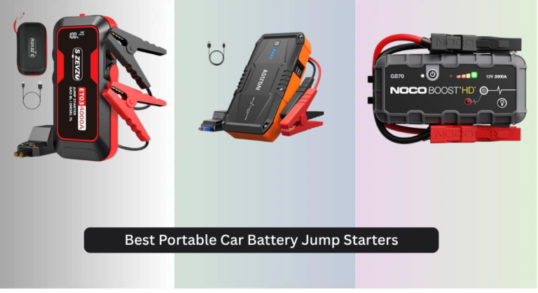 9 Best Portable Car Battery Jump Starters 2026