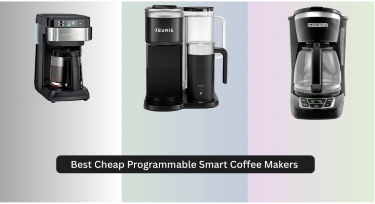 5 Best Cheap Programmable Smart Coffee Makers 2026