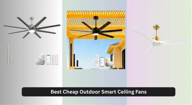 8 Best Cheap Outdoor Smart Ceiling Fans 2026