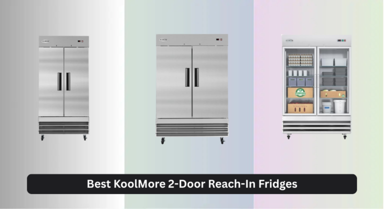 5 Best KoolMore 2-Door Reach-In Fridges 2026