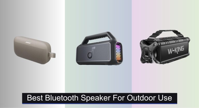8 Best Bluetooth Speakers for Outdoor Use 2026